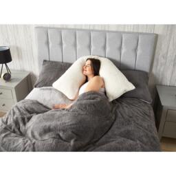 Downland Teddy Fleece V-shape Pillow - thumbnail 5
