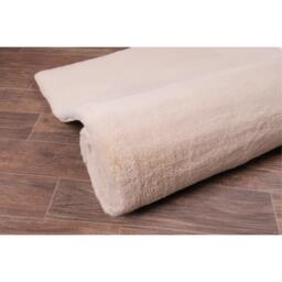 HMC Home LUXE FAUX FUR RUG PLAIN NATURAL - thumbnail 3