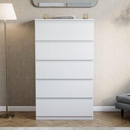 Lassic Vida Designs Denver 5 Drawer Chest - thumbnail 4