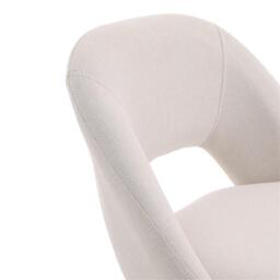 Kabinet UK Linen Counter Swivel Height Breakfast Bar Stools - thumbnail 6