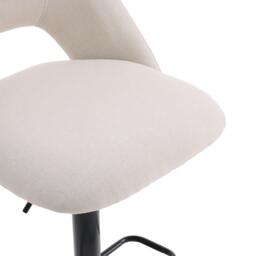 Kabinet UK Linen Counter Swivel Height Breakfast Bar Stools - thumbnail 7