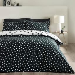 Catherine Lansfield Polka Dot Duvet Cover Set - thumbnail 2