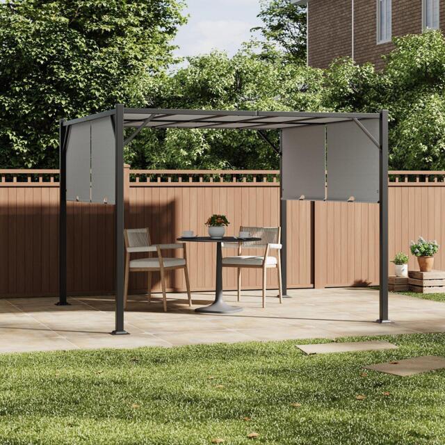 Breeins Outdoor Pergola with Retractable Canopy - image 1