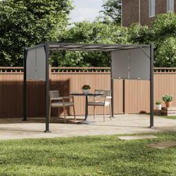 Breeins Outdoor Pergola with Retractable Canopy - thumbnail 1