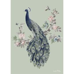 Laura Ashley Belvedere Print in a Wood Frame - thumbnail 3