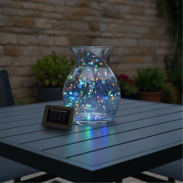 Streetwize 200 LED String Lights - 20m Solar Multi-Coloured - image 1