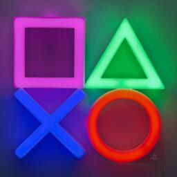 Paladone Products Ltd PlayStation LED Neon Lamp - thumbnail 3