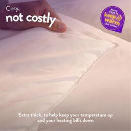 Slumberdown Cosy Nights 15 Tog Winter Duvet - thumbnail 3