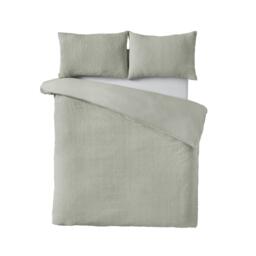 Catherine Lansfield Crinkle Seersucker Duvet Cover Set - thumbnail 4