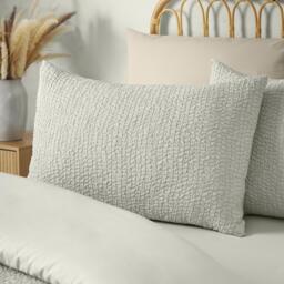 Catherine Lansfield Crinkle Seersucker Duvet Cover Set - thumbnail 2
