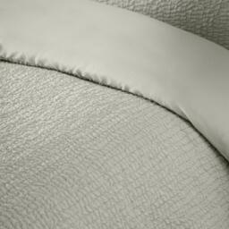 Catherine Lansfield Crinkle Seersucker Duvet Cover Set - thumbnail 3