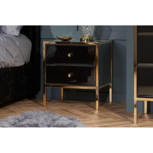 Birlea Fenwick 2 Drawer Bedside Table - image 1