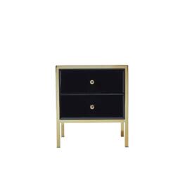 Birlea Fenwick 2 Drawer Bedside Table - thumbnail 6