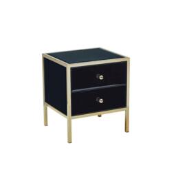 Birlea Fenwick 2 Drawer Bedside Table - thumbnail 4