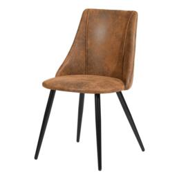 Urban Meuble Set of 2 Dining Chair Synthetic Leather Space-Saving - thumbnail 3