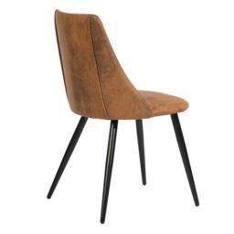 Urban Meuble Set of 2 Dining Chair Synthetic Leather Space-Saving - thumbnail 4