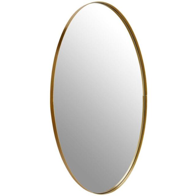 Interiors by Premier Cora Wall Mirror with Gold Finish Frame - image 1
