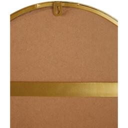 Interiors by Premier Cora Wall Mirror with Gold Finish Frame - thumbnail 4