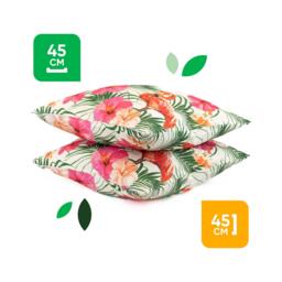 Streetwize Outdoor Flamingo Palm Print Scatter Cushions - Pa - thumbnail 3