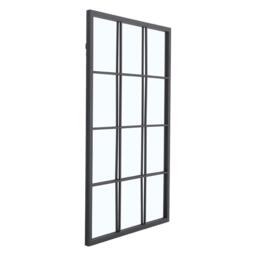 LIFE IDEAS Classic Window Mirror Wall Accent Metal Framed - thumbnail 3