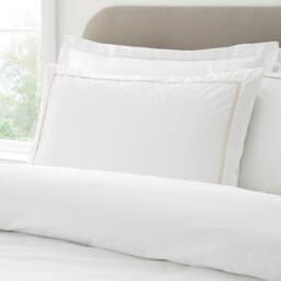 Bianca Contrast Trim 200 TC Cotton Duvet Cover Set - thumbnail 2