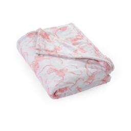 Catherine Lansfield Bow Cosy Fleece Oversized Blanket Throw - thumbnail 4