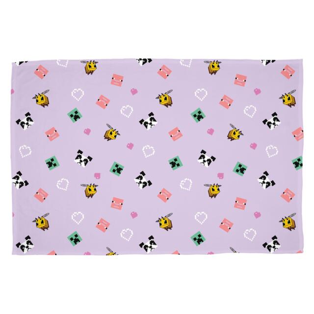 Minecraft Minecraft Closeup Fleece Blanket - image 1