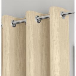 Enhanced Living Goodwood Cream Thermal Blockout Eyelet Curtains - thumbnail 3