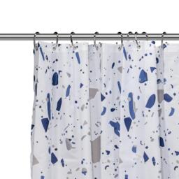 Croydex Terrazzo Print Shower Curtain - thumbnail 2