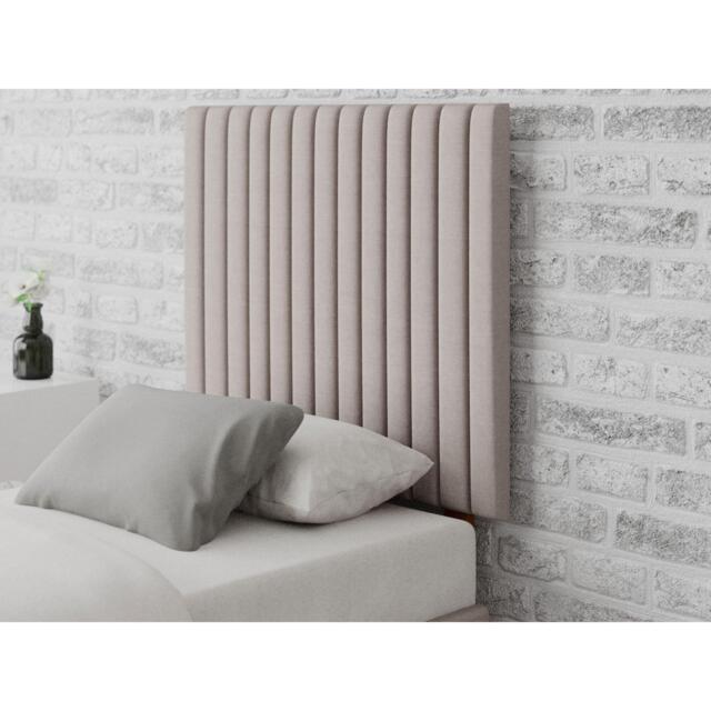 Aspire Grant 80 cm Headboard, Eire Linen Fabric, Natural, - image 1