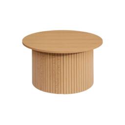 Birlea Axel Round Fluted Coffee Table - thumbnail 5