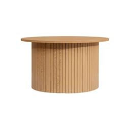 Birlea Axel Round Fluted Coffee Table - thumbnail 6