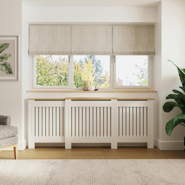 GFW Longslow Adjustable Radiator Cover Grey - image 1