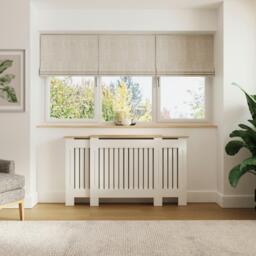 GFW Longslow Adjustable Radiator Cover Grey - thumbnail 2
