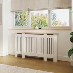 GFW Longslow Adjustable Radiator Cover Grey - thumbnail 4
