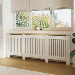 GFW Longslow Adjustable Radiator Cover Grey - thumbnail 3
