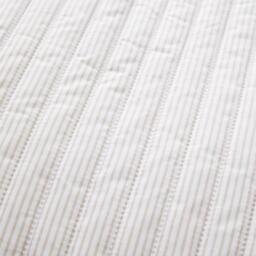 Catherine Lansfield Stripe Quilted Reversible Bedspread - thumbnail 3