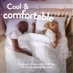 Slumberdown Cool Summer Nights 4.5 Duvet + 2 Pillows - thumbnail 4