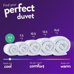 Slumberdown Cool Summer Nights 4.5 Duvet + 2 Pillows - thumbnail 8