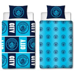 Manchester City FC Manchester City FC Flashy Single Duvet Cover - thumbnail 3
