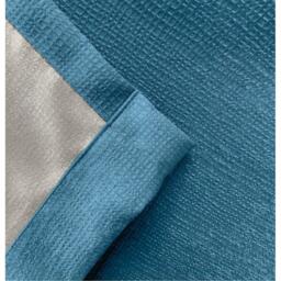 Enhanced Living Matrix Teal Thermal Blockout Tape Top Curtain - thumbnail 4