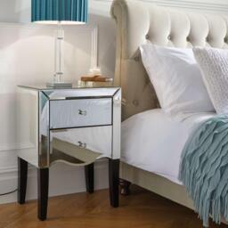 Birlea Palermo 2 Drawer Bedside - thumbnail 1