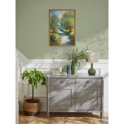 Laura Ashley Country Lane Print in a Wood Frame - thumbnail 2
