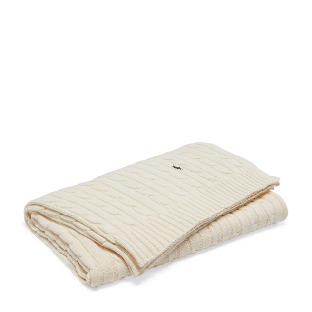 Ralph Lauren Home RL Cable Knit Throw