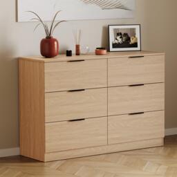 Lassic Trega 6 Drawer Chest of Drawers - thumbnail 1