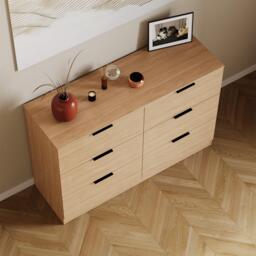 Lassic Trega 6 Drawer Chest of Drawers - thumbnail 6