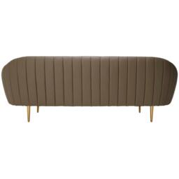 Fifty Five South Lagero Brown Leather Effect Sofa - thumbnail 2