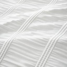 Pineapple Elephant Waffle Seersucker Duvet Cover Set - thumbnail 4