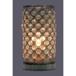 K Living Mikey Chrome Touch Pad Table Lamp