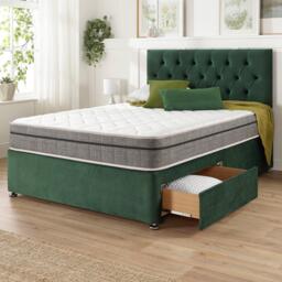 Aspire Olivier Divan with Mattress 4 Drawers - thumbnail 5